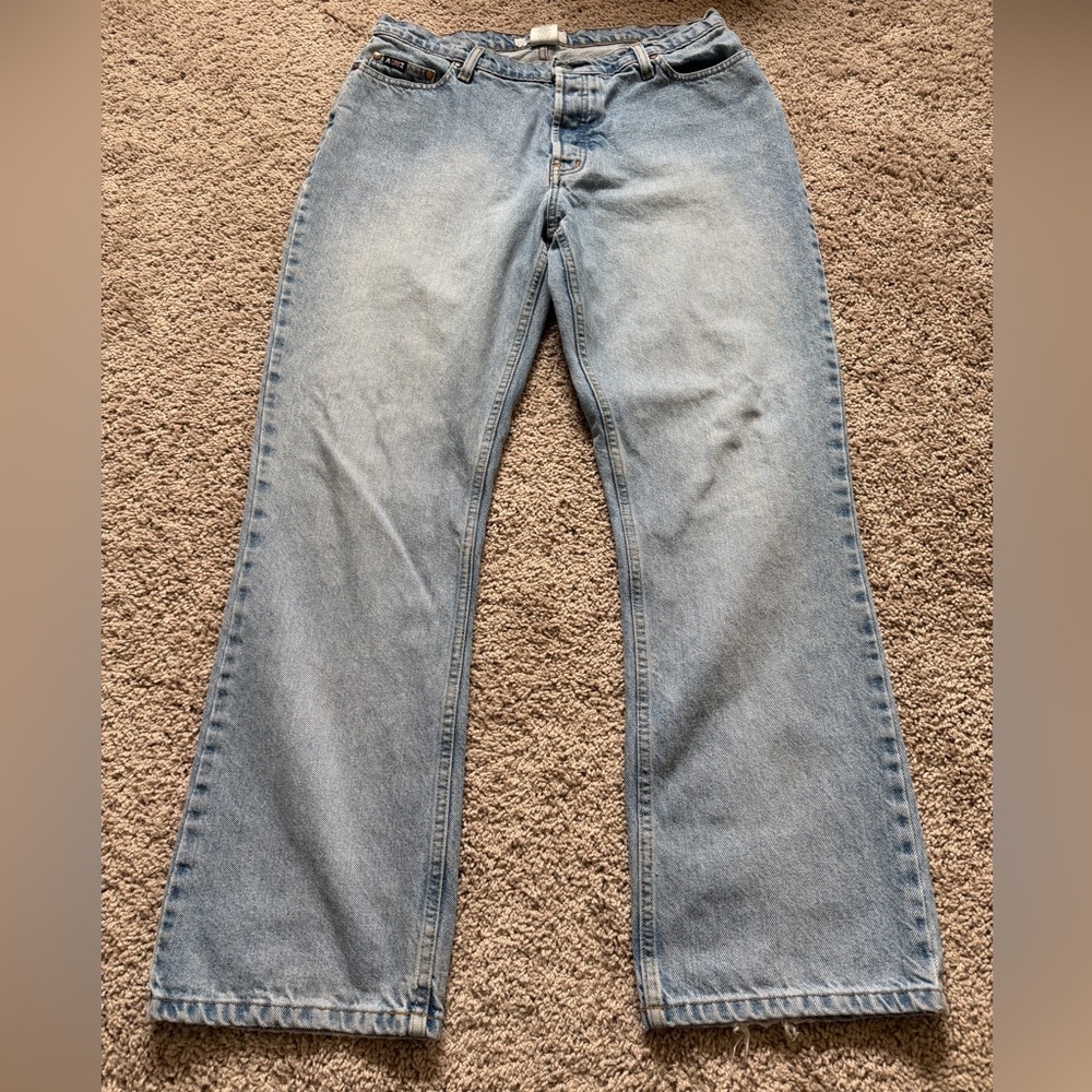 Arizona Jean Company Light Blue Straight Leg Jeans